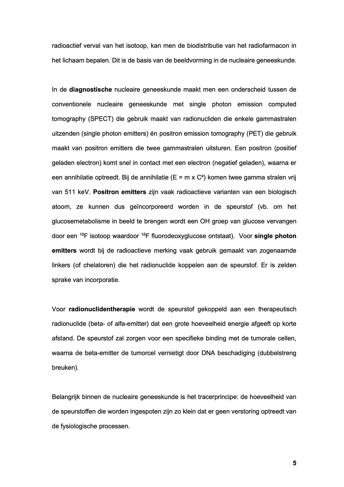3e Bachelor: Diagnostische en therapeutische methodieken