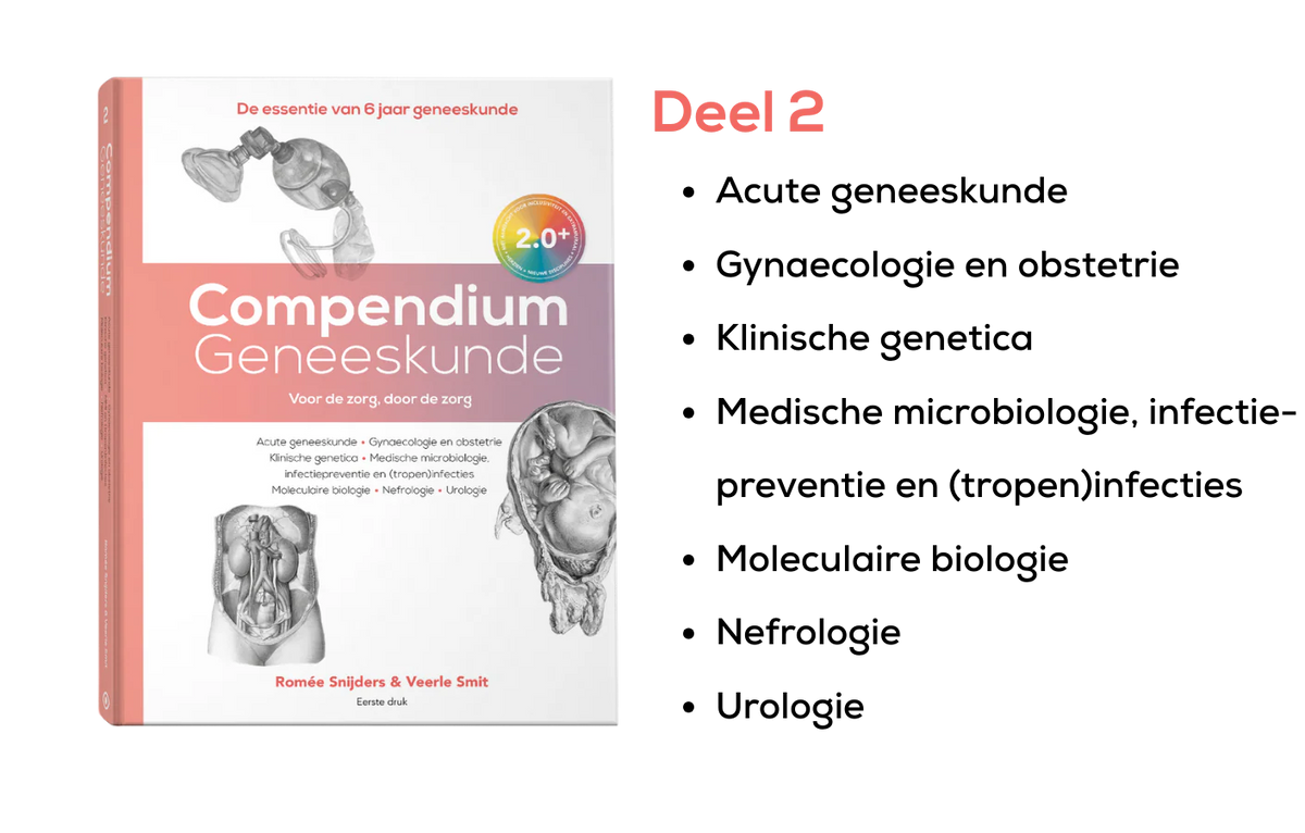 Compendium Geneeskunde, NIEUWE EDITIE zesdelige reeks - R. Snijders