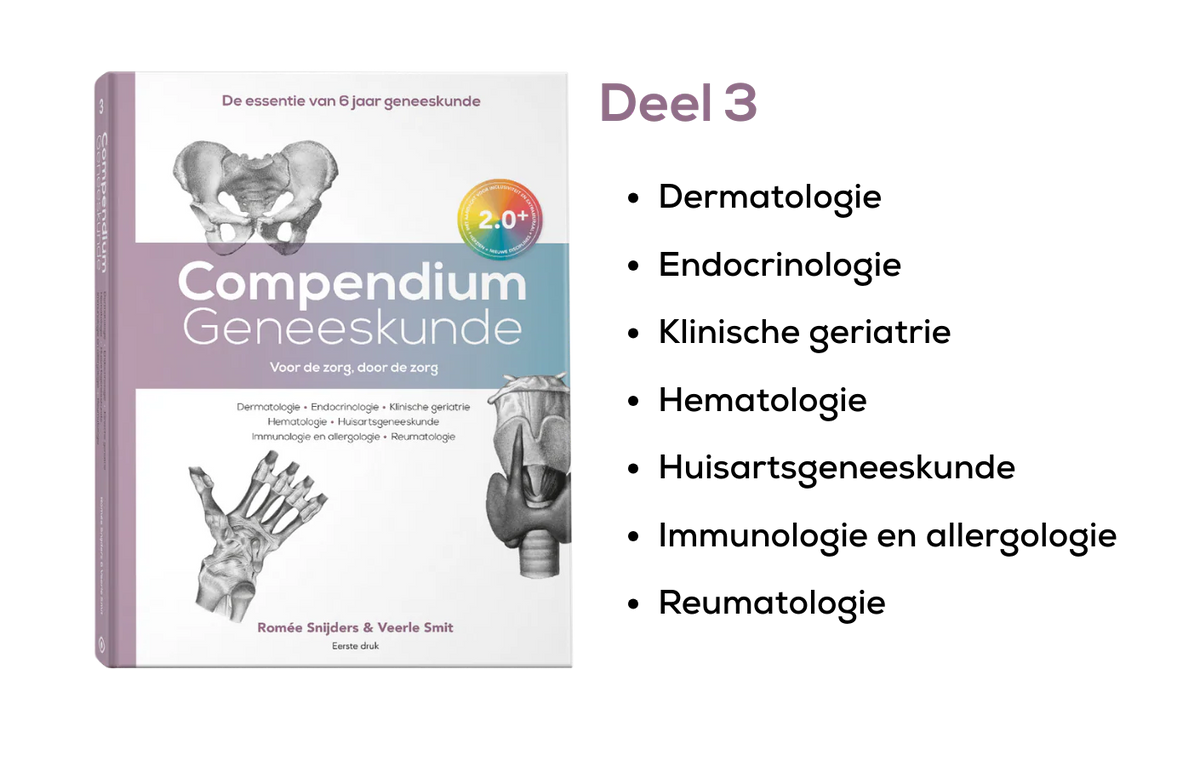 Compendium Geneeskunde, NIEUWE EDITIE zesdelige reeks - R. Snijders