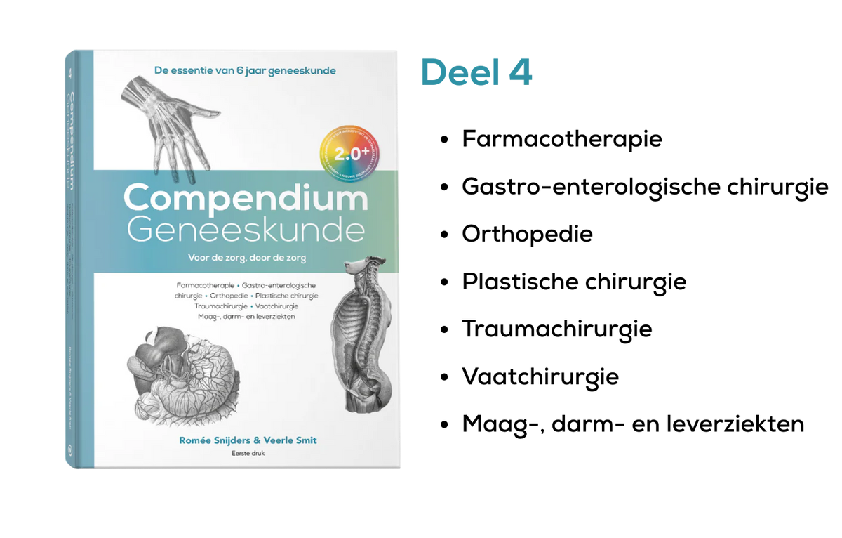 Compendium Geneeskunde, NIEUWE EDITIE zesdelige reeks - R. Snijders