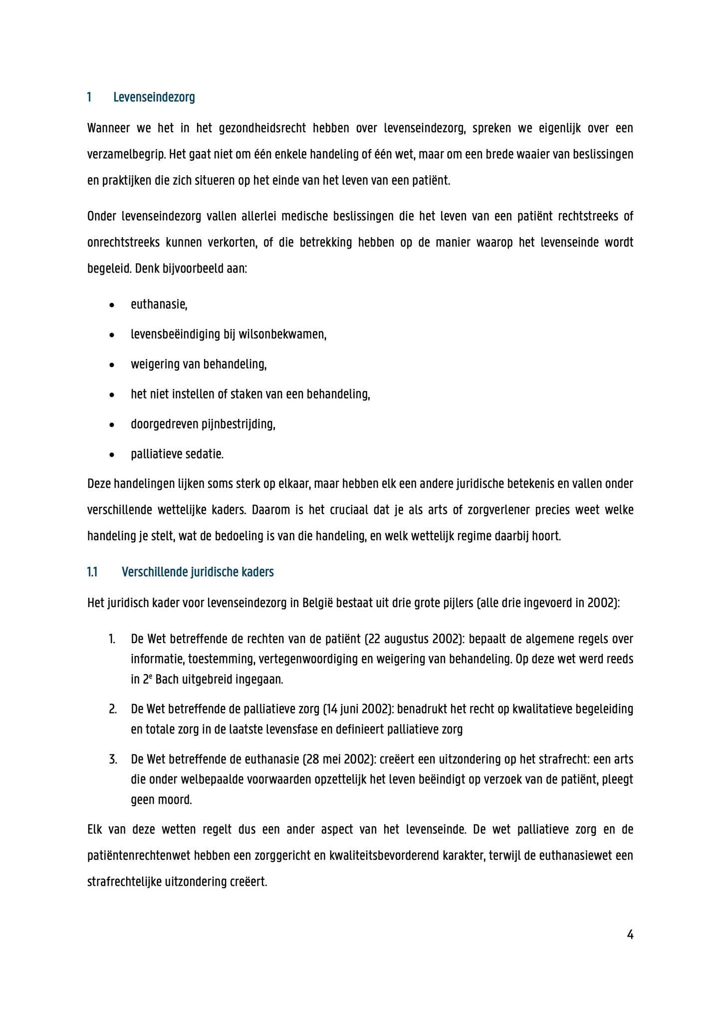2e Master: E-lijn (medisch recht)
