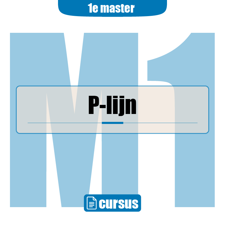 1e master: P-lijn (radio)