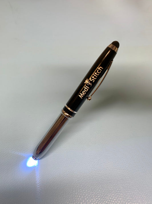 Penlight + tongspatels