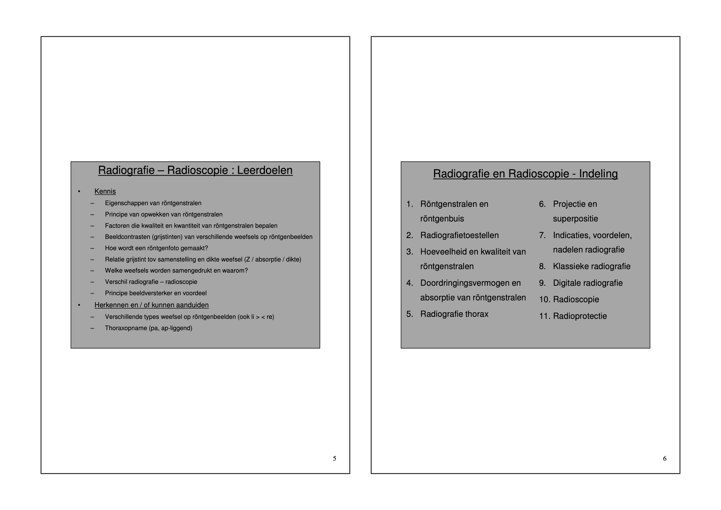 3e Bachelor: Diagnostische en therapeutische methodieken (slides)